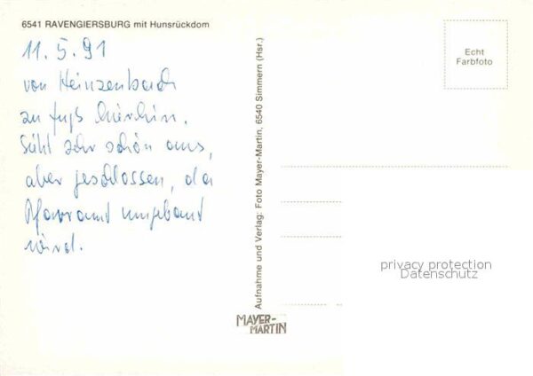 Ravengiersburg Ansicht mit Hunsrückdom – Bild 2