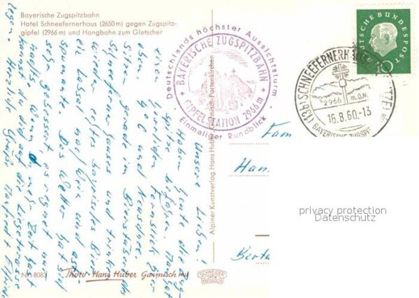 Garmisch-Partenkirchen Bayerische Zugspitzbahn Hotel Schneefer – Bild 2