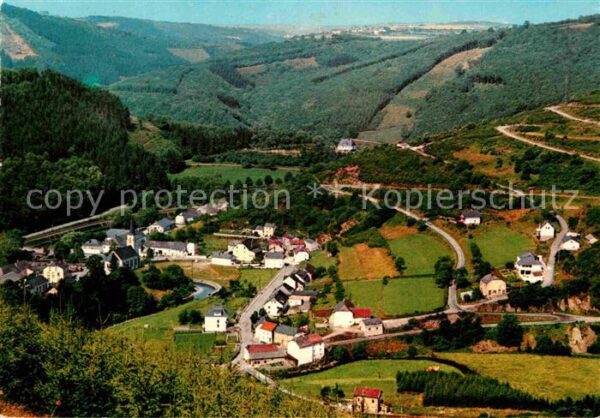 Kautenbach Luxembourg Vue du village