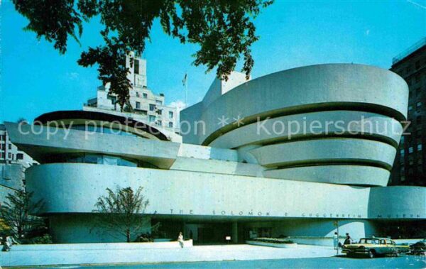New York City Guggenheim Museum modern architecture