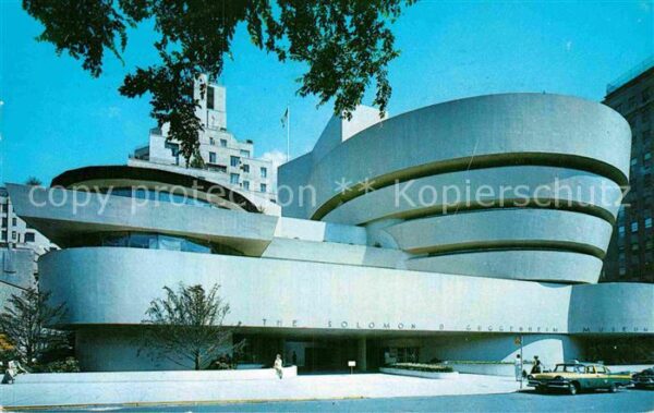 New York City Guggenheim Museum modern architecture