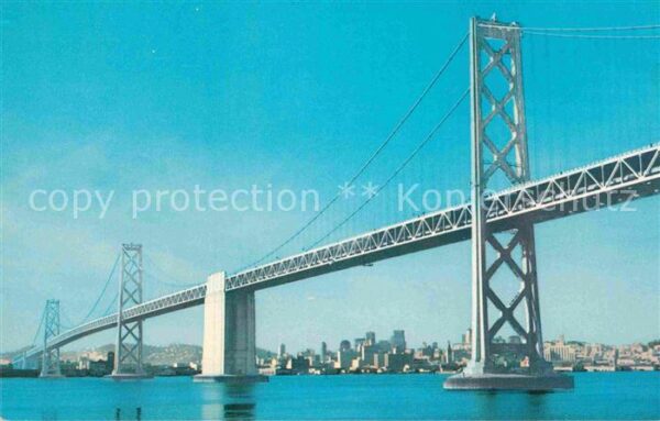 San Francisco California Oakland Bay Bridge