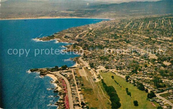 Monterey California Pacific Grove Monterey Peninsula aerial