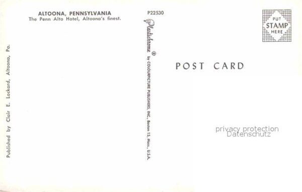Altoona Pennsylvania Penn Alto Hotel – Bild 2