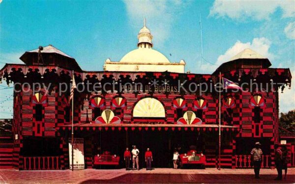Ponce Historical and colorful Firehouse