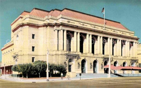 San Francisco California War Memorial Opera House Home of the Un