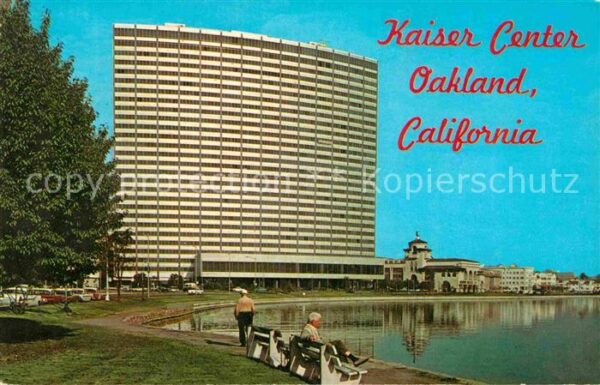 Oakland California Kaiser Center Office Building Lake Merr