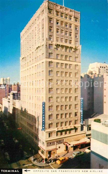 San Francisco California Hotel Californian Skyscraper