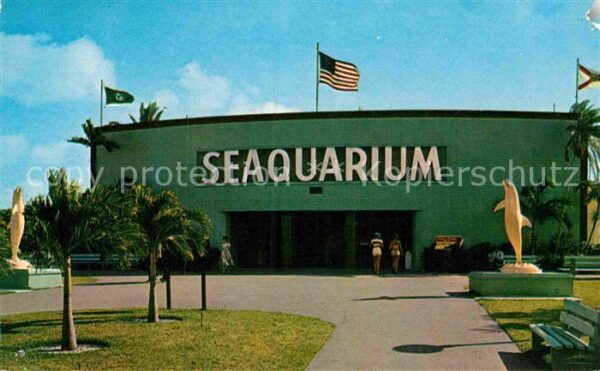 Miami Florida Seaquarium Sea Wonder of the World Amer