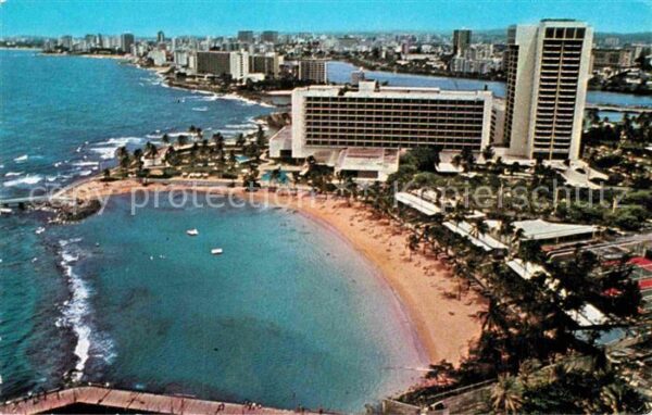 San Juan Puerto Rico Caribe Hilton International Hotel Beach