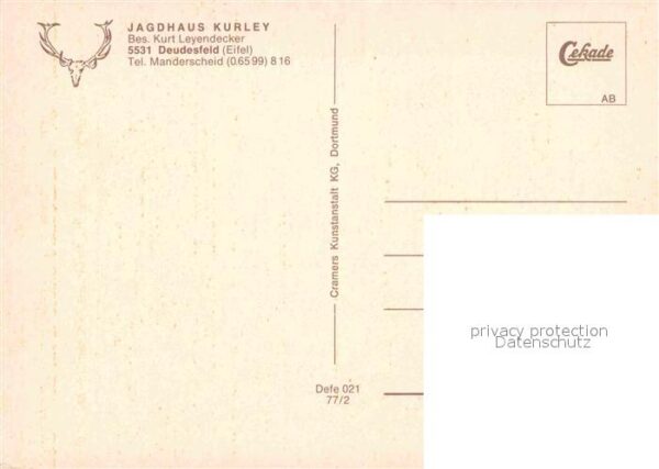 Deudesfeld Jagdhaus Kurley – Bild 2