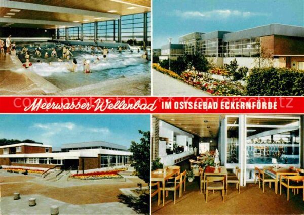Eckernfoerde Meerwasser Wellenbad Restaurant Ostseeb