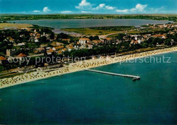 Eckernfoerde Ostseebad Fliegeraufnahme