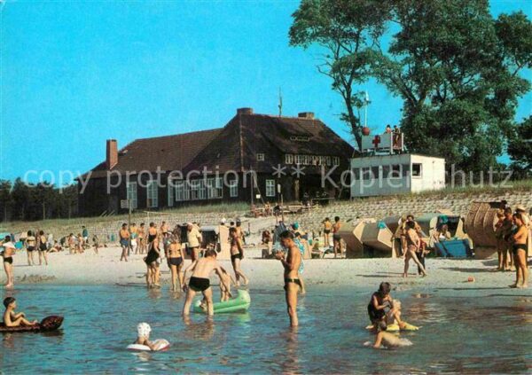 Zingst Ostseebad HO Gaststätte Kurhaus Strand
