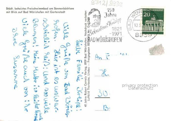 Bad Woerishofen Freibad am Sonnenbüchlsee Gartenstadt F – Bild 2