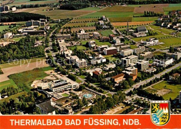 Bad Fuessing Thermalbad Fliegeraufnahme