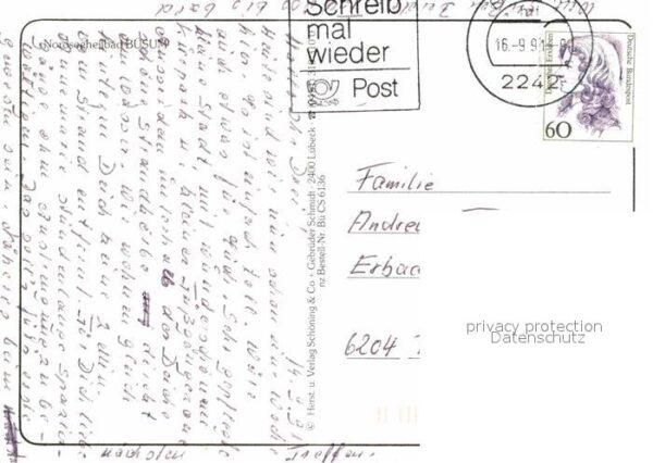 Buesum Nordseebad Hafen Fliegeraufnahme – Bild 2