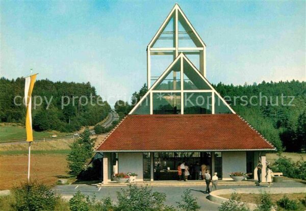 Adelsried Augsburg Autobahnkirche Maria Schutz der Reisend
