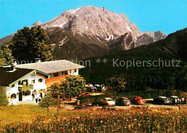 Ramsau Berchtesgaden Berggasthof Pension Zipfhäusl Sahneglet