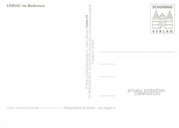 Lindau Bodensee Halbinsel Alpenkette Fliegeraufnahme – Bild 2