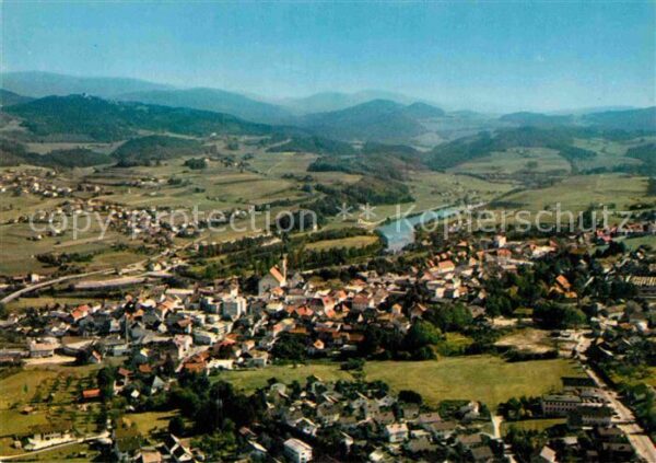 Viechtach Bayerischer Wald Fliegeraufnahme