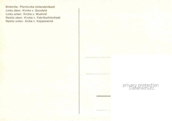 Untersteinbach Rauhenebrach Kirchen des Pfarrverbandes – Bild 2