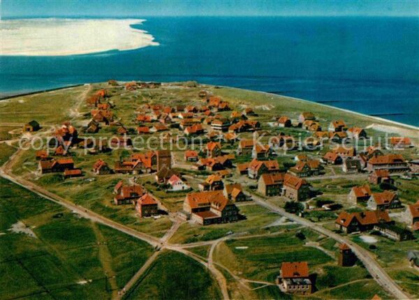 Baltrum Nordseebad Fliegeraufnahme