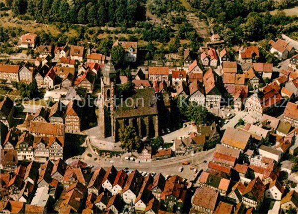 Homberg Efze Altstadt Kirche Höhenluftkurort Flieger