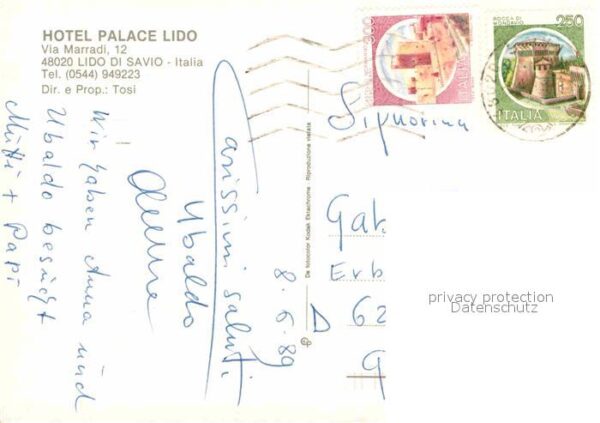 Lido di Savio Hotel Palace Lido Swimming Pool – Bild 2