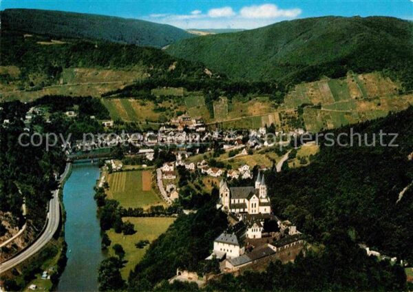 Obernhof Lahn Kloster Arnstein Fliegeraufnahme