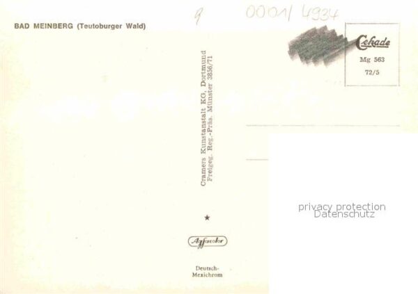 Bad Meinberg am Teutoburger Wald Fliegeraufnahme – Bild 2