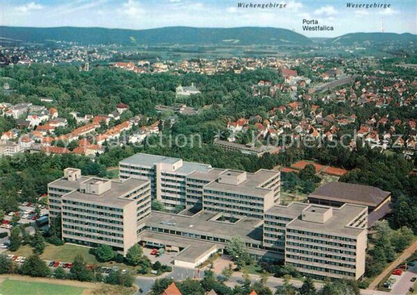 Bad Oeynhausen Atrium Cafe Rehaklinik Fliegeraufnahme