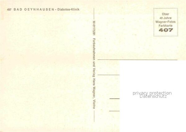Bad Oeynhausen Diabetes Klinik – Bild 2