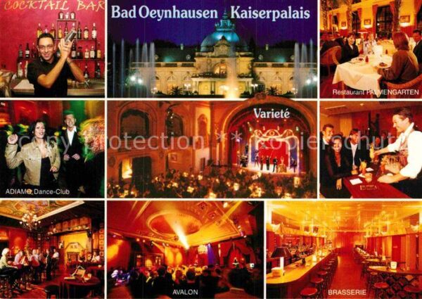 Bad Oeynhausen Kaiserpalais Bar Dance Club Restaurant
