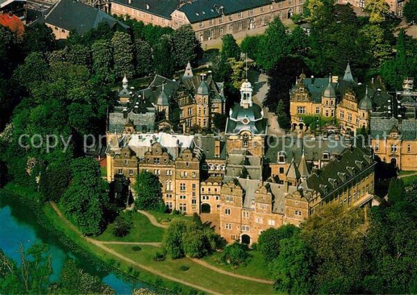 Bueckeburg Schloss Alte Residenzstadt Fliegeraufna