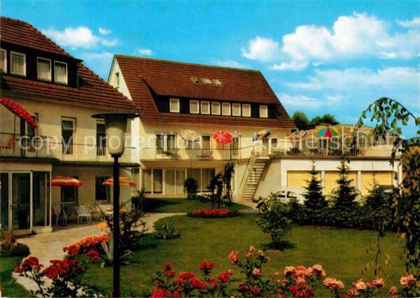 Bad Oexen Eidinghausen Sanatorium Garten
