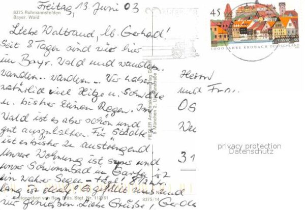 Ruhmannsfelden Bayerischer Wald Fliegeraufnahme – Bild 2