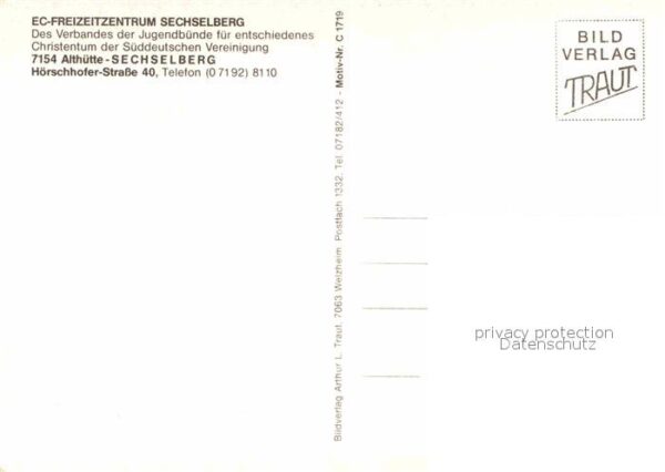 Sechselberg EC Freizeitzentrum – Bild 2
