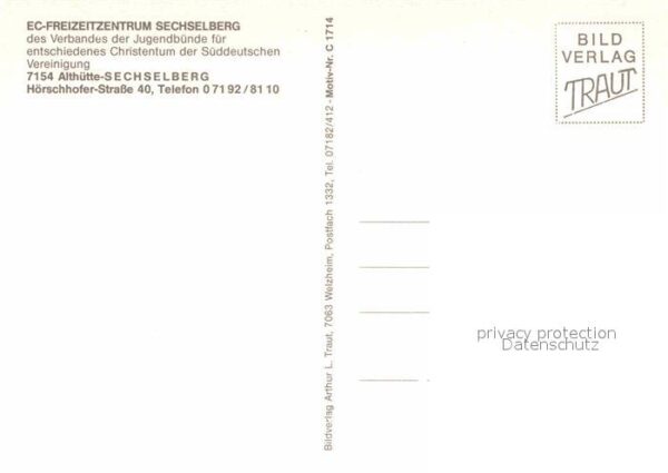 Sechselberg EC Freizeitzentrum – Bild 2