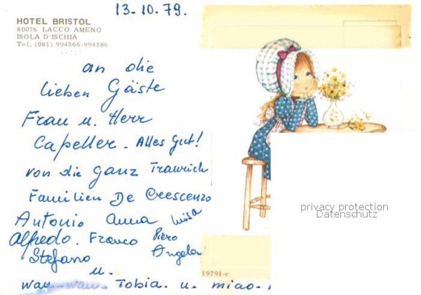 Lacco Ameno Hotel Bristol Restaurant Swimming Pool – Bild 2