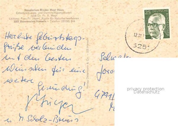 Bannensiek Sanatorium Bieder Mayr Haus Fachwerkhau – Bild 2