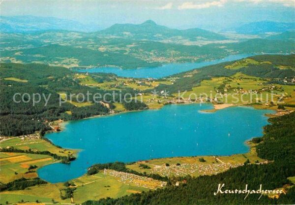Keutschach See Keutschachersee mit Wörthersee Fliegera