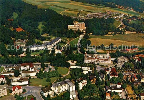 Bad Wildungen Kurviertel Fliegeraufnahme