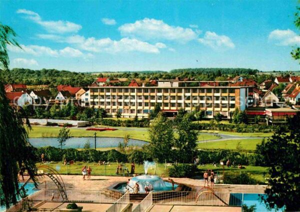 Bad Rappenau Kraichgausanatorium Sprudelbrunnen