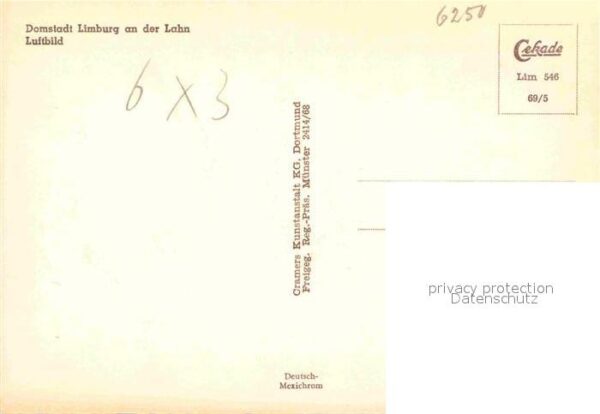 Limburg Lahn Domstadt Fliegeraufnahme – Bild 2
