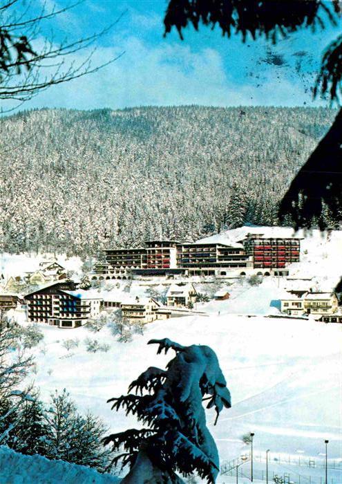 Tonbach Kurhotel Traube Winterpanorama Schwarzw