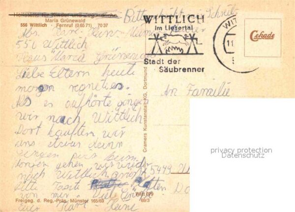 Wittlich Heilstätte für Kinder und Jugendliche M – Bild 2