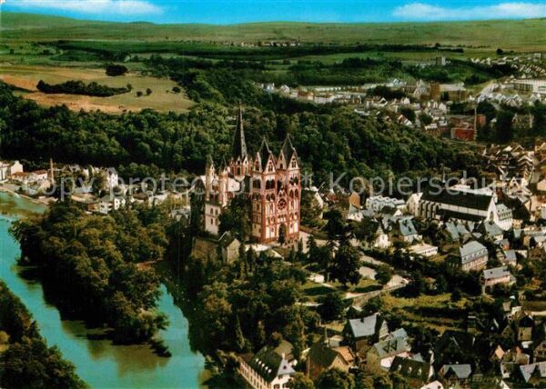 Limburg Lahn Blick zum Dom Fliegeraufnahme