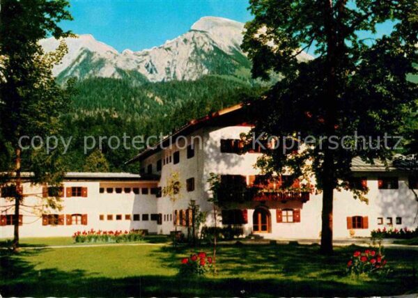 Schoenau Berchtesgaden Eisenbahner Erholungsheim Haus Hubertus