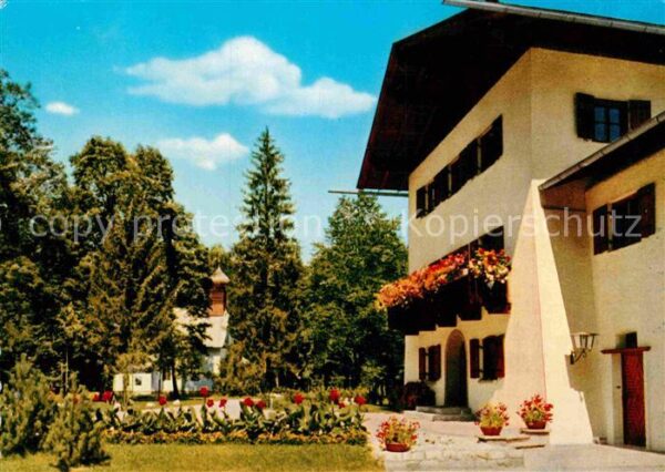Schoenau Berchtesgaden Eisenbahner Erholungsheim Haus Hubertus